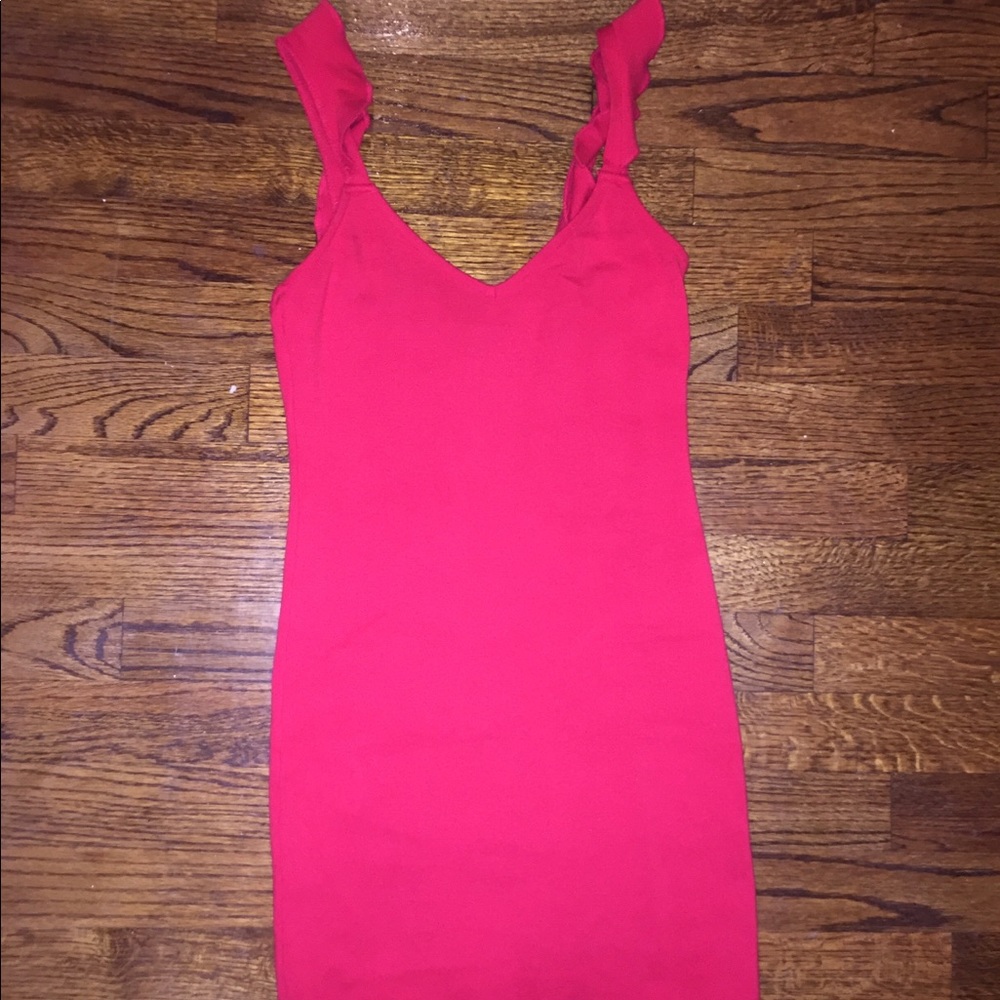 Red dress